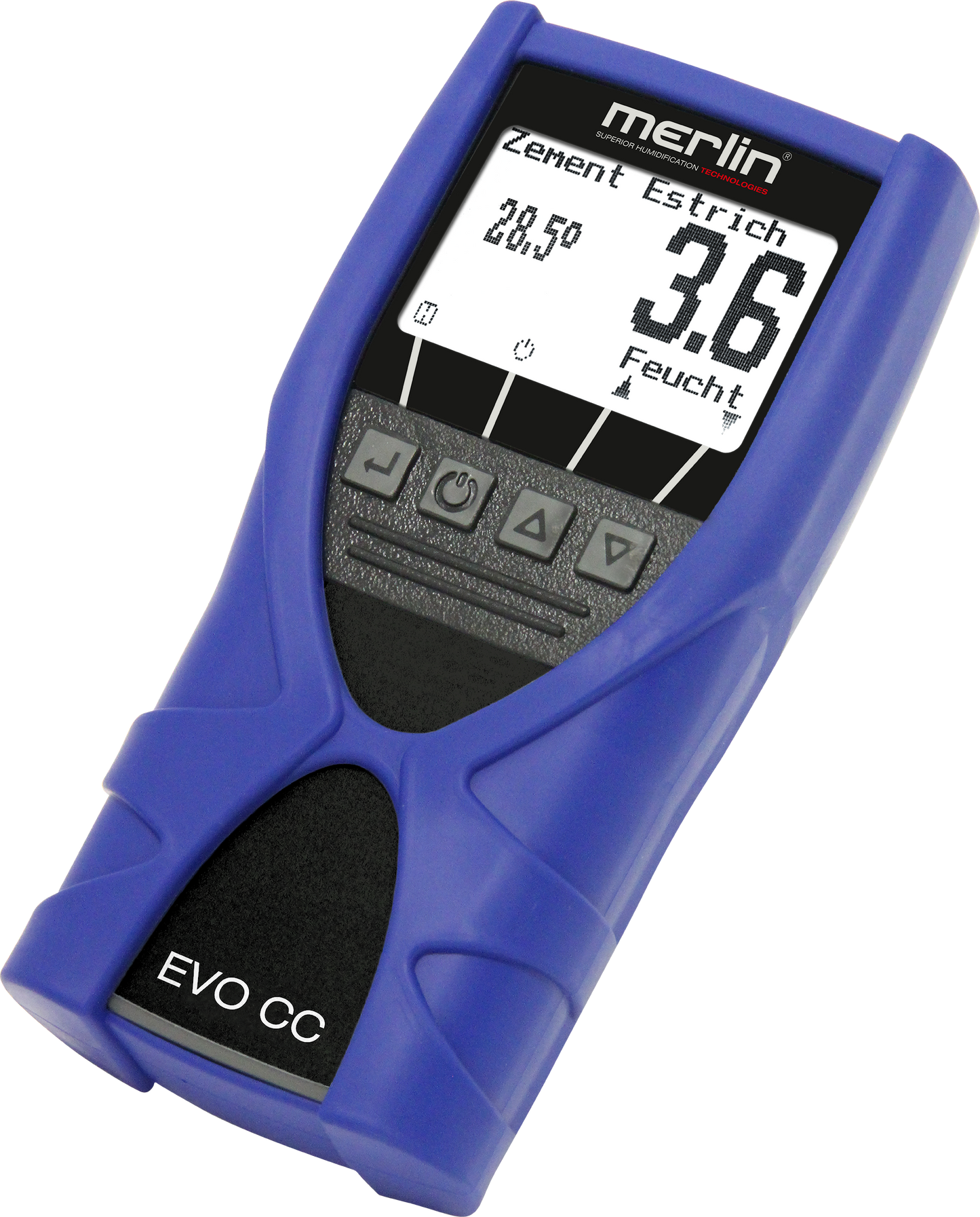 MERLIN Evo CC for measuring building material